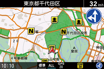 指定方向外進行禁止の標識1