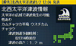 災危通報画面例5