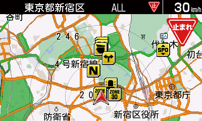 一時停止の標識1